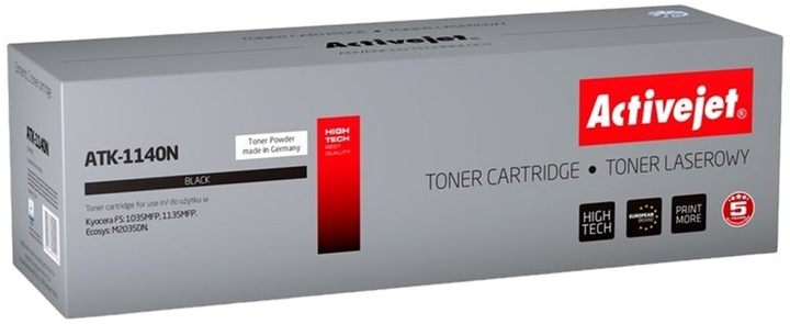 Toner cartridge Activejet do Kyocera TK-1140 Supreme Black (ATK-1140N) - obraz 1