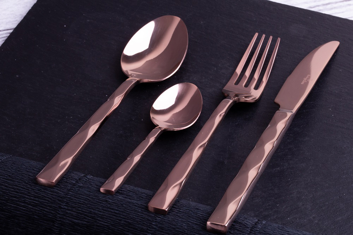 Zestaw sztućców Berlinger Haus Metallic Line Rose Gold Edition 24 elementy (BH/2621A) - obraz 5