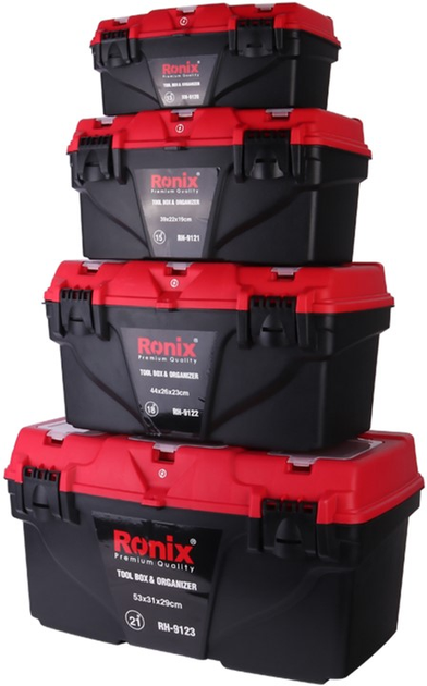 Ящик для інструментів Ronix 39 х 22 х 19 см (RH-9121) - зображення 6