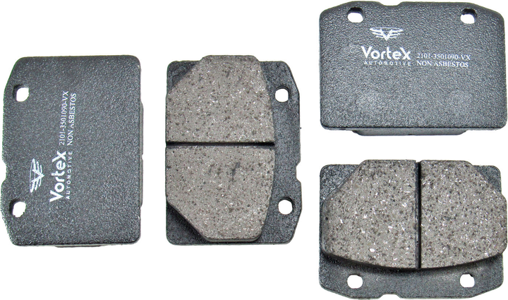 Колодки гальмівні 2101-07 передні (Vortex)2101-3501090-VX Vortex (21013501090VX) - зображення 1
