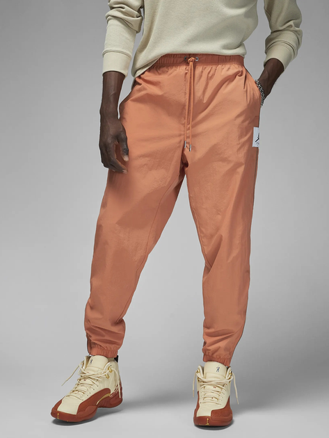 Акція на Спортивні штани чоловічі Nike M J Ess Stmt Warmup Pant DV7622-872 S Rust Oxide/Palomino/Sail від Rozetka