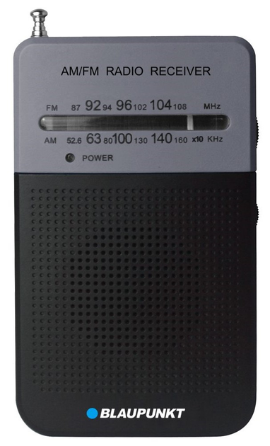 Портативний радіоприймач Blaupunkt PR3BK (5901750501029) - зображення 1