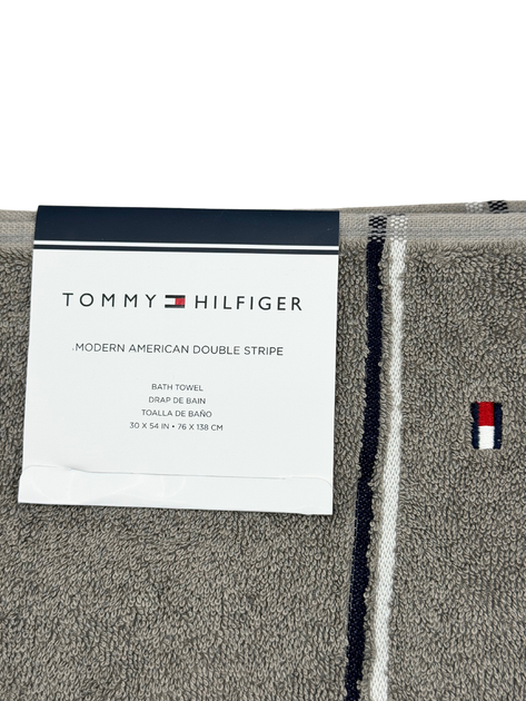 Полотенце махровое Tommy Hilfiger Modern American Банное 76х138 см Серое (1159801171) - изображение 2