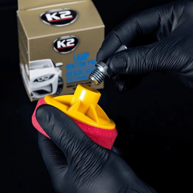 Губка для полірування фар K2 Lamp Doctor Pad (5906534020116) - зображення 6