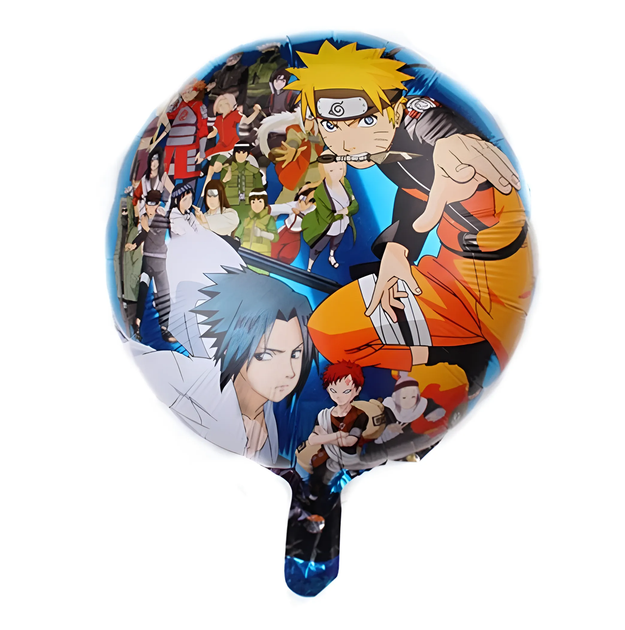 Фольгированный Шар Naruto Наруто 45см (18") | Синий - Фото 2 Фольгированный Шар Naruto Наруто 45см (18") | Синий - изображение 2