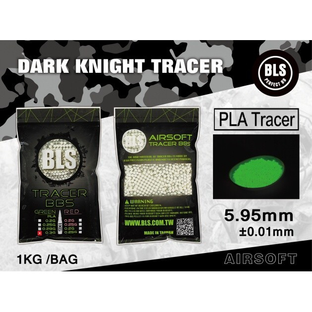 Трассерные шары PERFECT BB FLUORESCENT TRACER 0,32G – 1 KG [BLS] (для страйкбола) - изображение 2