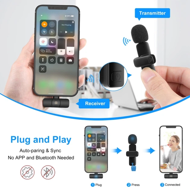Радиосистема Puluz PU3083B (для iPhone) - изображение 7