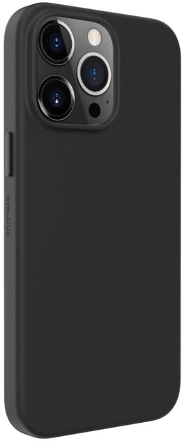Etui plecki Evelatus Leather Case Zipper Design Flower do Apple iPhone 14 Pro Max Black (4752192074319) - obraz 2