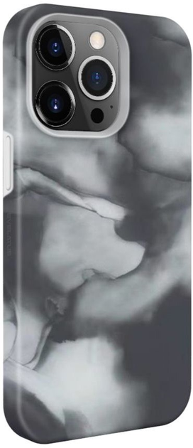 Etui plecki Evelatus Premium Silicone Case Customized Print do Apple iPhone 14 Pro Max Gray (4752192063139) - obraz 1