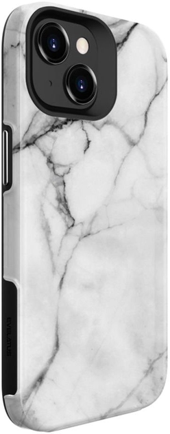 Etui plecki Evelatus Armor case Customized Print Design do Apple iPhone 15 Marble White (4752192068127) - obraz 1