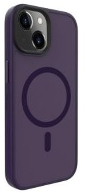 Панель Evelatus Hybird Case with Magsafe для Apple iPhone 15 Deep Purple (4752192066970) - зображення 1