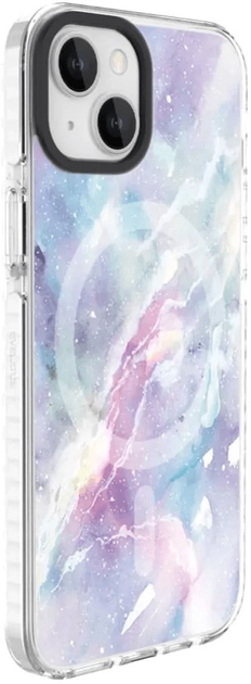 Панель Evelatus MagSafe Customized Print для Apple iPhone 15 Purple (4752192067151) - зображення 1