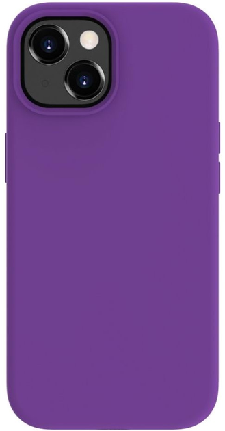 Etui plecki Evelatus Premium Magsafe Soft Touch Silicone Case do Apple iPhone 15 Deep Purple (4752192066567) - obraz 1