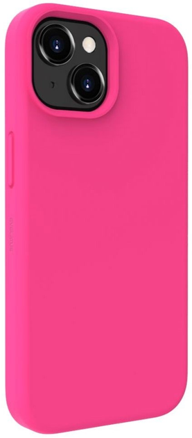 Etui plecki Evelatus Premium Magsafe Soft Touch Silicone Case do Apple iPhone 15 Pink (4752192066635) - obraz 1