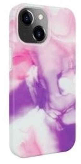 Панель Evelatus Premium Silicone Сase Customized Print для Apple iPhone 15 Purple (4752192068578) - зображення 1