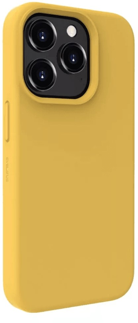 Etui plecki Evelatus Premium Magsafe Soft Touch Silicone Case do Apple iPhone 15 Pro Max Gold (4752192066871) - obraz 1