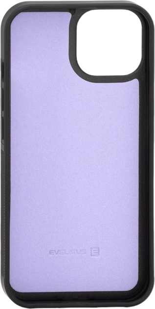 Панель Evelatus Wallet and Slim Cover Case для Apple iPhone 15 Purple (4752192074135) - зображення 3