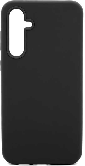 Etui plecki Evelatus Premium Soft Touch Silicone Case do Samsung Galaxy S23 FE Black (4752192082529) - obraz 1