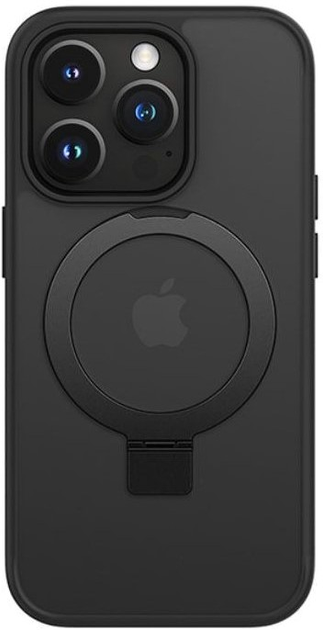 Панель iLike Kickstand Case with MagSafe для Apple iPhone 15 Black (4752192071165) - зображення 1