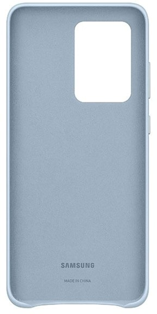 Панель Samsung Leather Cover Case для Galaxy S20 Ultra Sky Blue (8806090266034) - зображення 1