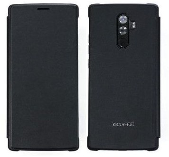 Etui z klapką Deexe Flip Case do Doogee MIX 2 Black (4752192000318) - obraz 1