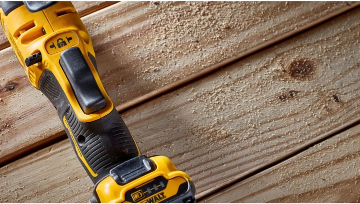 Багатофункціональний акумуляторний інструмент Реноватор DeWalt DCS353NT (5035048748428) - зображення 9