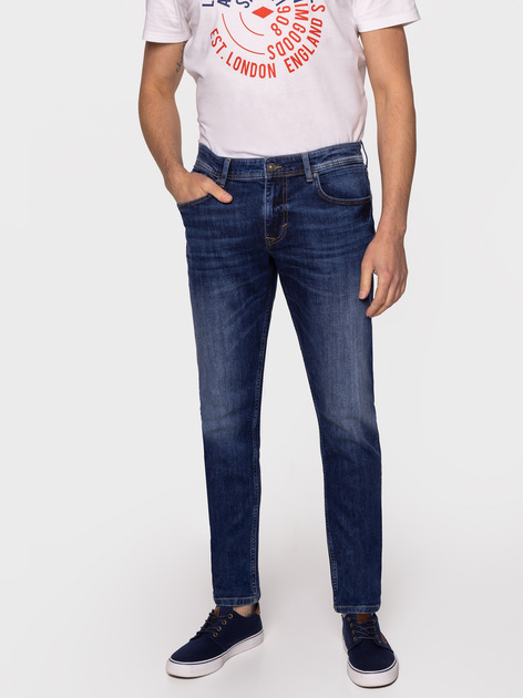 Jeansy slim fit męskie Lee Cooper DENZEL-2287 30-30 Granatowe (5904347398972) - obraz 2