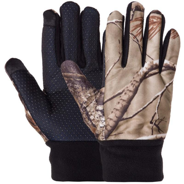 Перчатки для охоты и рыбалки с закрытыми пальцами SP-Sport BC-9236 L Камуфляж Лес - изображение 2