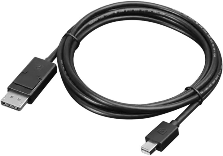 Кабель Lenovo mini-DisplayPort - DisplayPort M/M 2 м Black (0B47091) - зображення 1