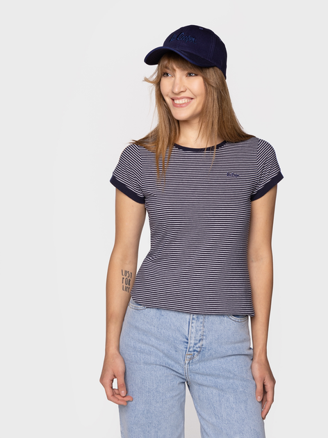 Czapka z daszkiem Lee Cooper CZAPKA-601 One size Granatowa (5904347396695) - obraz 3