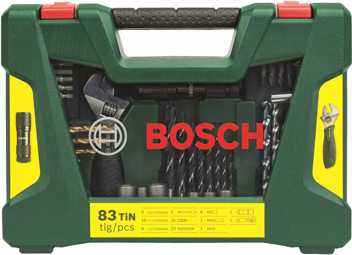 Набір приладдя Bosch V-Line 83 ел. 2607017193 - зображення 3