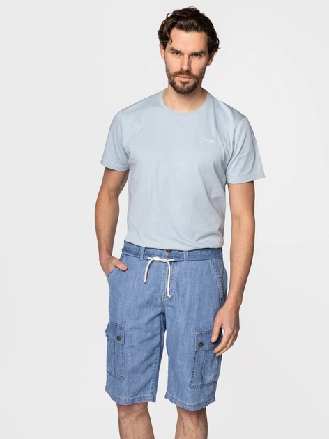 Krótkie spodenki męskie jeansowe Lee Cooper RILF-7633 34 Niebieskie (5904347398354) - obraz 3