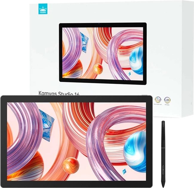 Графічний комп'ютер Huion Kamvas Studio 16 + рукавичка (KS1601) - зображення 8