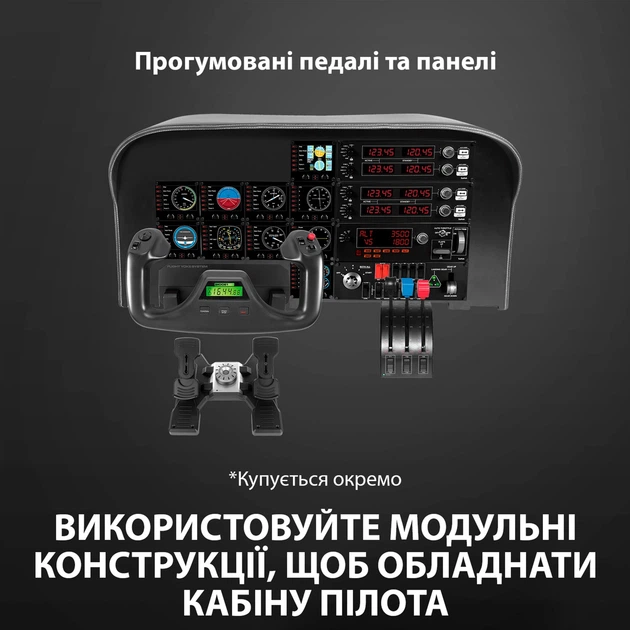 Штурвал Logitech G Saitek Pro Flight Yoke System (945-000004