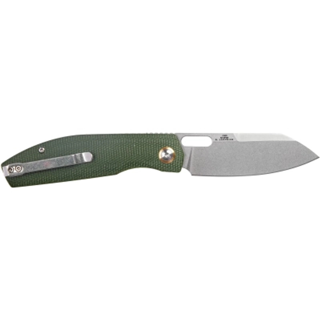 Нож CJRB Ekko Micarta Green (J1929-MGN) - зображення 2