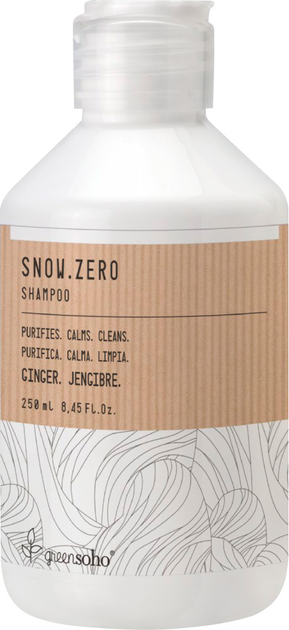 Акція на Очищуючий шампунь Greensoho Snow.Zero Shampoo проти лупи 250 мл від Rozetka