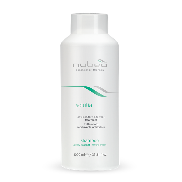 Шампунь против жирной перхоти Nubea Solutia Shampoo Greasy Dandruff 1000 мл - изображение 3