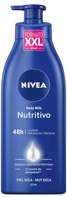 Mleczko do ciała Nivea Nutritive nawilżające 625 ml (4005900966841) - obraz 1