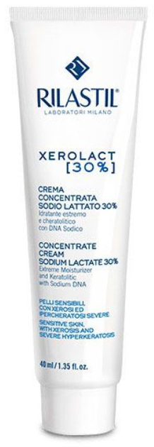 Krem do ciała Rilastil Xerolact 30% nawilżający 40 ml (8033224818740) - obraz 1