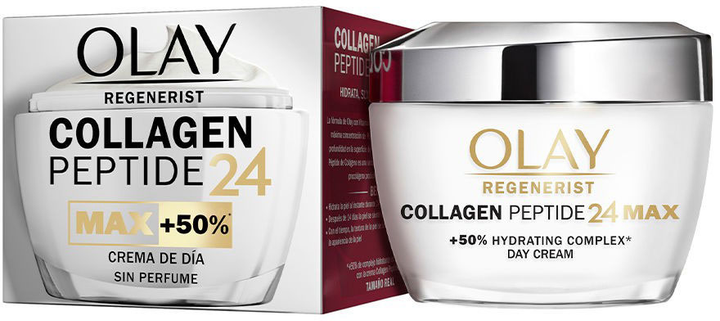 Денний крем для обличчя Olay Regenerist Collagen Peptide24 Max 50 мл (8006540502402) - зображення 1