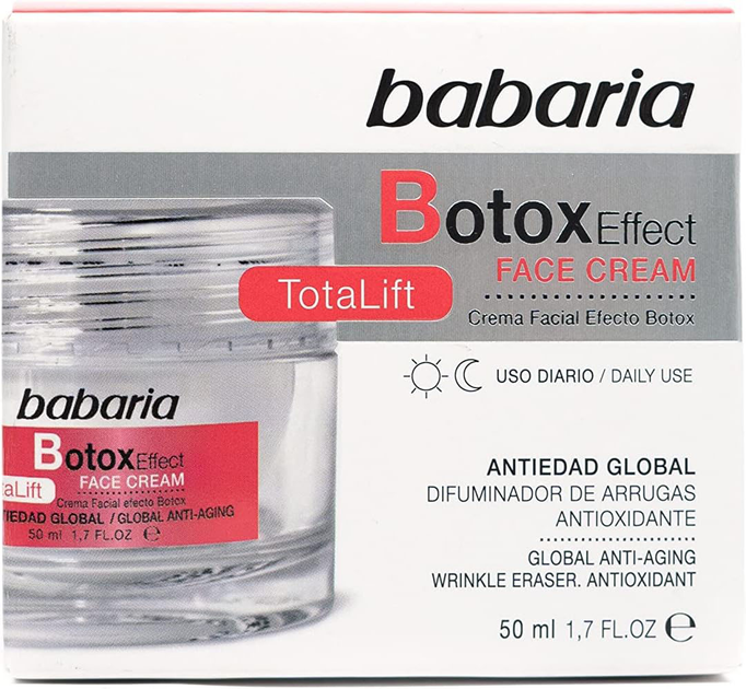 Крем для обличчя Babaria Botox Effect Totalift 50 мл (8410412100755) - зображення 1