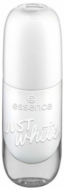 Лак для нігтів Essence Cosmetics Gel Nail Colour 33 Just White 8 мл (4059729349040) - зображення 1