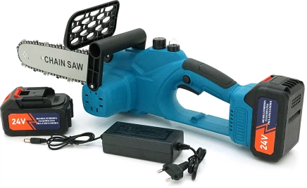 Пила аккумуляторная цепная Voltronic Chain Saw 12" 24 В + два аккумулятора и зарядное устройство (YT34601) - изображение 2