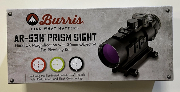 Приціл коліматорний Burris AR-536 5x36mm - зображення 2