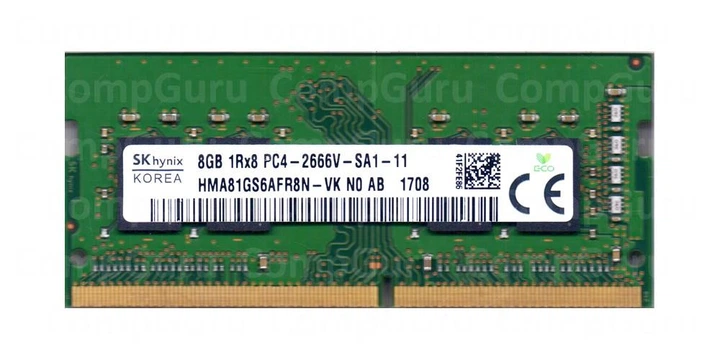 Samsung・hynix 8GB 14枚セットDDR4 PC4-2666V SODIMM DDR4 2666 8GB для ноутбука SK Hynix (PC4-21300