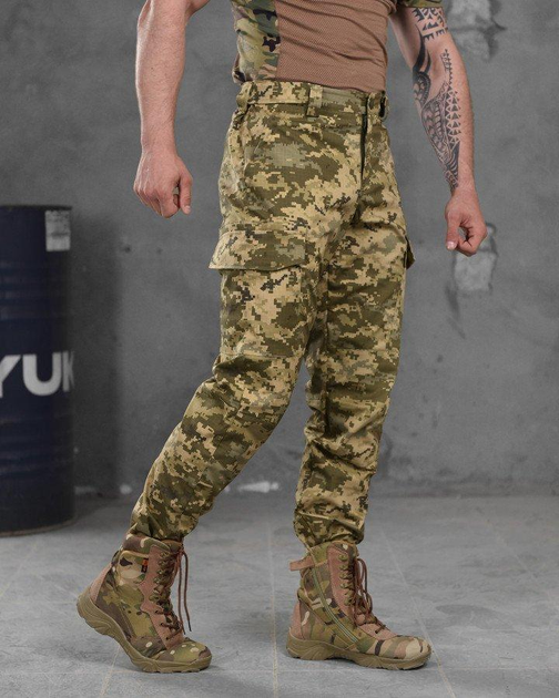 Тактические мужские летние штаны рип-стоп M пиксель (86994) - изображение 2