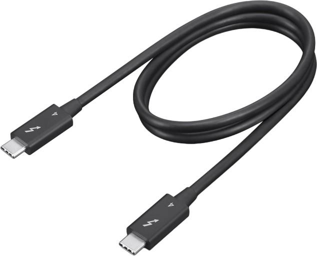 Kabel Lenovo USB Type-C - USB Type-C M/M 0.7 m Black (4X91K16968) - obraz 1