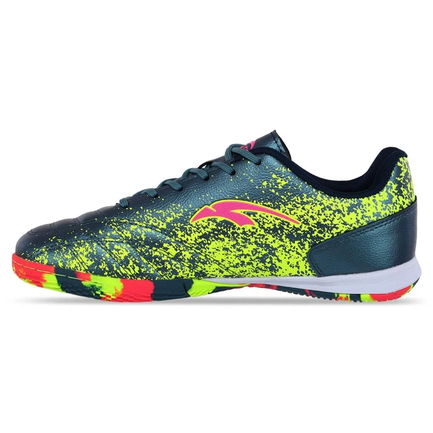 Обувь для футзала мужская Maraton Run 230323-2 размер 44 Deep Blue-Neon Green - изображение 2
