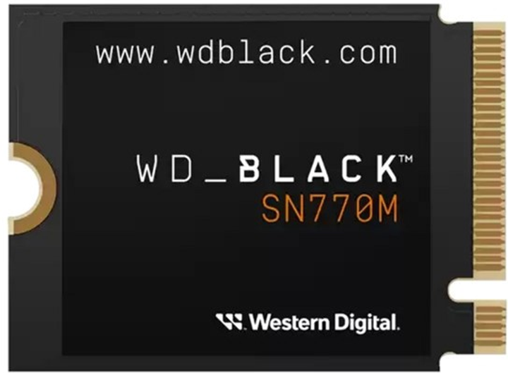 SSD диск Western Digital SN770M 2TB M.2 PCI Express 4.0 x4 3D NAND TLC (WDS200T3X0G) - зображення 1