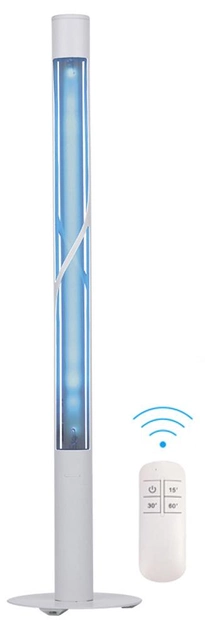Бактерицидный облучатель SM Technology SMT-15/360 Озоновый с пультом ДУ и таймером Белый - изображение 1